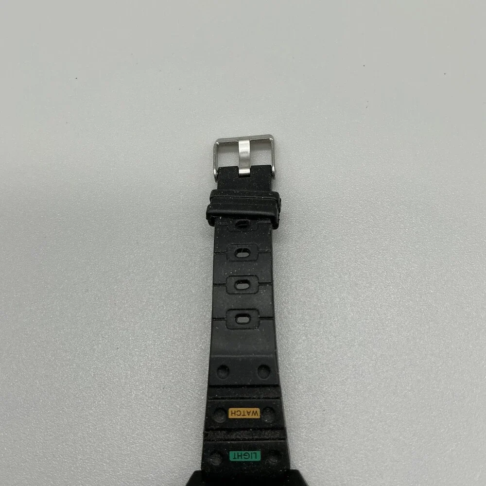 Aqualite Mens Watch 30mm Digital Black 30M WR Backlight Date New Battery